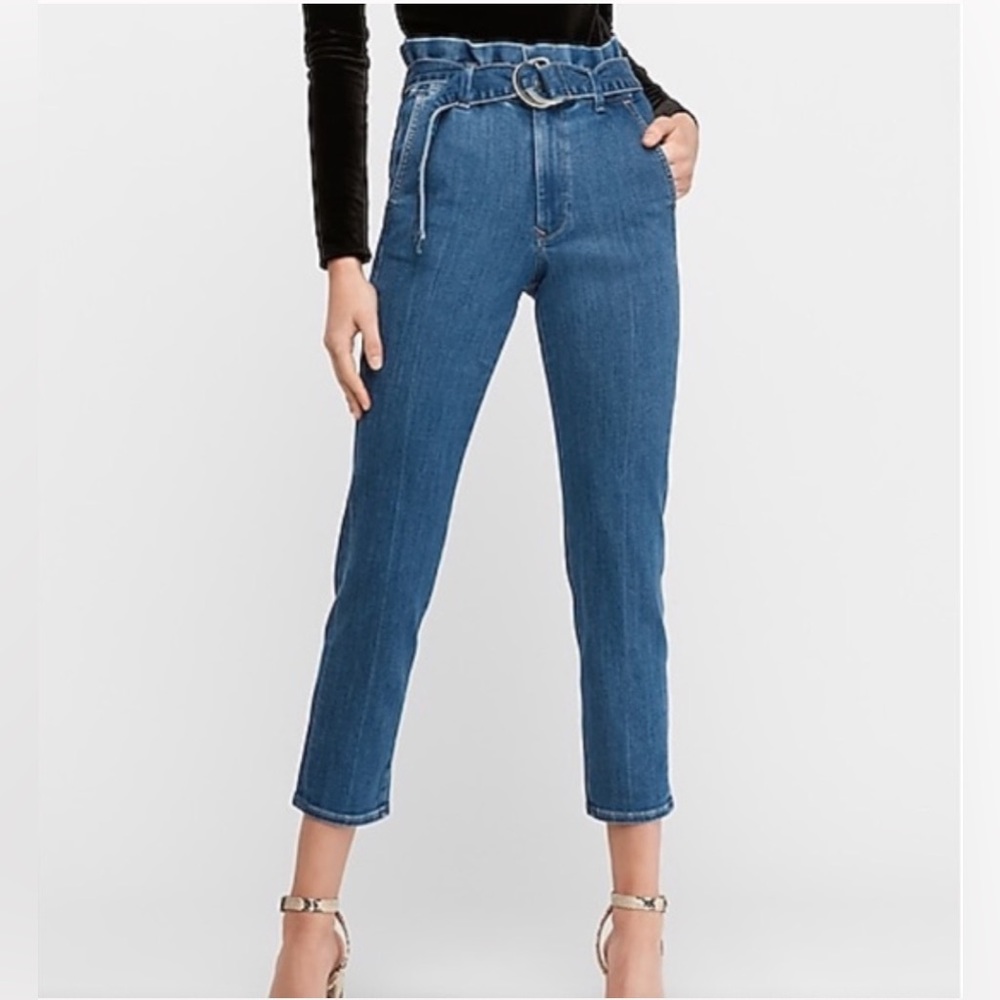 Express High-waisted 👖 Paperbag Jeans